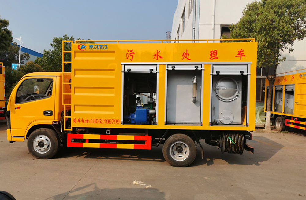 六合污水分离车